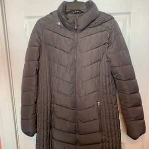Tommy Hilfiger Women's Puffer Jacket - Dark Gray